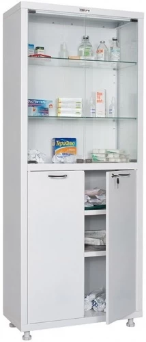 Медицинский шкаф Hilfe МД 2 1670/SG